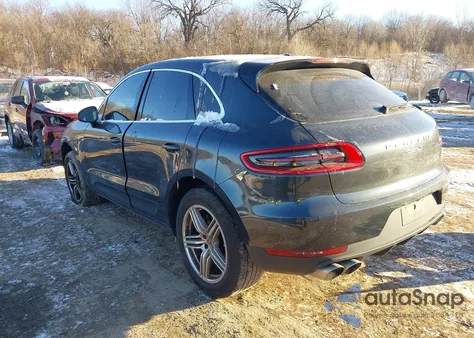 2018 Porsche Macan S from USA, damaged, VIN WP1AB2A56JLB30898
